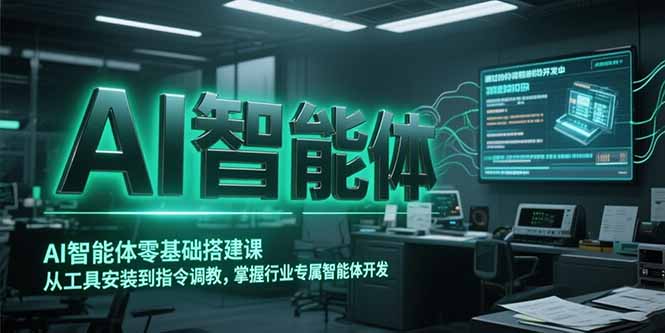 （15257期）AI智能体零基础搭建课，从工具安装到指令调教，掌握行业专属智能体开发…-千寻创业网