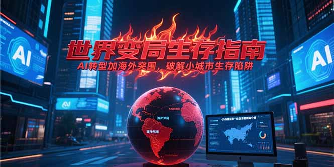 （15220期）付费文章《世界变局生存指南，AI转型加海外突围，破解小城市生存陷阱》-千寻创业网