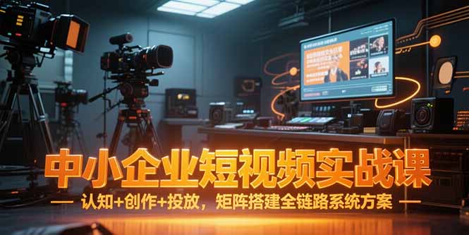 （15249期）中小企业短视频实战课，认知+创作+投放，矩阵搭建全链路系统方案-千寻创业网
