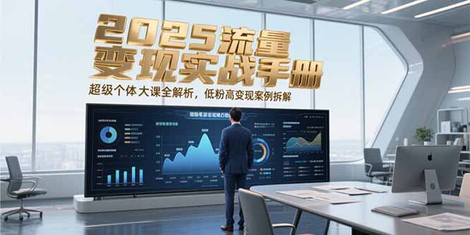 （15188期）2025流量变现实战手册，超级个体大课全解析，低粉高变现案例拆解-千寻创业网