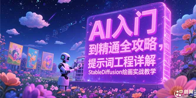 （15181期）AI入门到精通全攻略，提示词工程详解，StableDiffusion绘画实战教学-千寻创业网