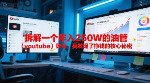 付费文章：拆解一个年入250W的油管（youtube）账号，我发现了挣钱的核心秘密-千寻创业网