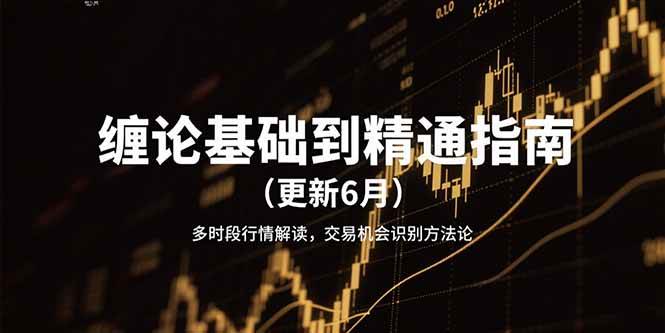 缠论基础到精通指南（更新6月）多时段行情解读，交易机会识别方法论-千寻创业网