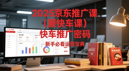 2025京东推广课（原快车课）解锁京东快车推广密码，新手必看运营宝典-千寻创业网