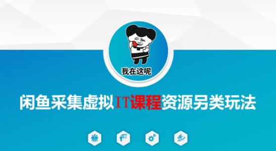 闲鱼采集虚拟IT课程资源另类玩法，干货满满-千寻创业网