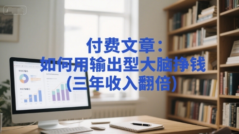 付费文章：如何用输出型大脑挣钱(三年收入翻倍)-千寻创业网