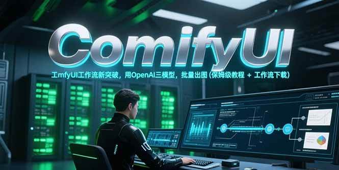 ComfyUI工作流新突破，用OpenAI三模型，批量出图(保姆级教程+工作流下载)-千寻创业网