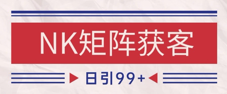 小红书某音NK赛道引流获客 自热矩阵日引200+【揭秘】-千寻创业网
