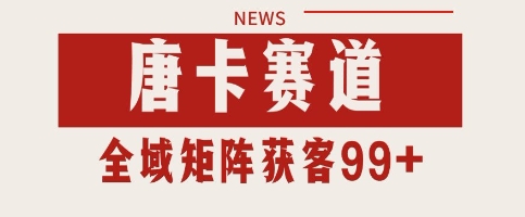 唐卡赛道私域引流获客 自热矩阵SOP日引流99+精准客资【揭秘】-千寻创业网