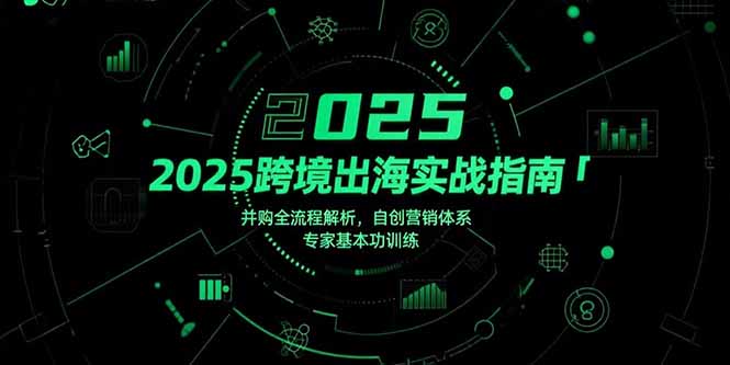 （15503期）2025跨境出海实战指南，并购全流程解析，自创营销体系，专家基本功训练-千寻创业网