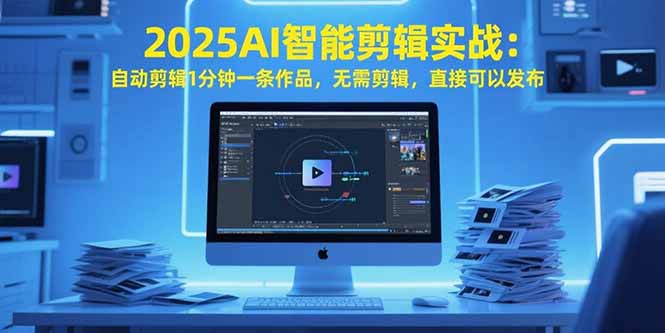 （15504期）2025AI智能剪辑实战：自动剪辑1分钟一条作品，无需剪辑，直接可以发布-千寻创业网