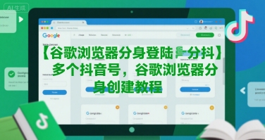 谷歌浏览器分身登陆多个抖音号，谷歌浏览器分身创建教程-千寻创业网