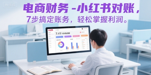 电商财务-小红书对账，7步搞定账务，轻松掌握利润-千寻创业网