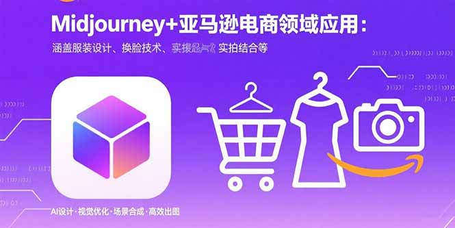 （15777期）Midjourney+电商领域商业应用：涵盖服装设计、换脸技术、实拍结合等-千寻创业网
