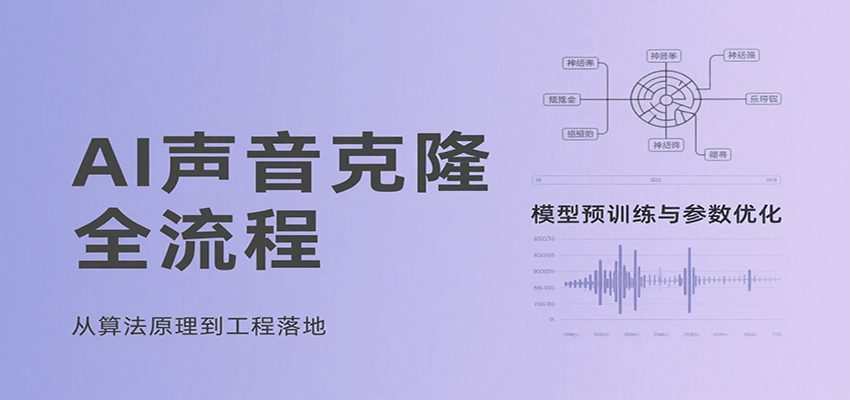 AI声音克隆全流程，基础概念到实战应用，3秒极速声音复刻、模型预训练、云端部署等-千寻创业网