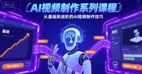 AI视频制作系列课程，从基础到进阶的AI视频制作技巧全涵盖-千寻创业网