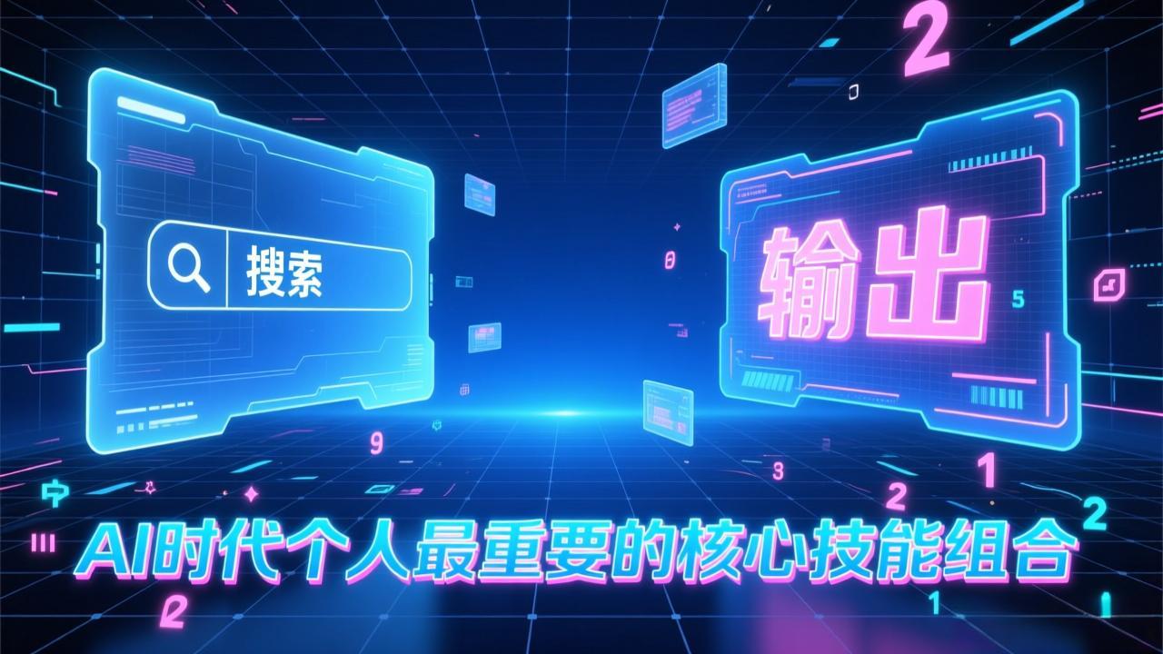 （17074期）付费文章：AI时代个人最重要的核心技能组合：“输出能力”和“搜索能力”-千寻创业网
