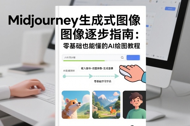 Midjourney生成式图像逐步指南：零基础也能懂的AI绘图教程-千寻创业网