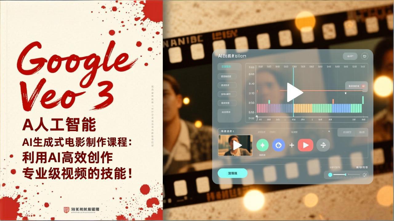 （17032期）Google Veo 3人工智能AI生成式电影制作课程：利用AI高效创作专业级视频的技能！-千寻创业网