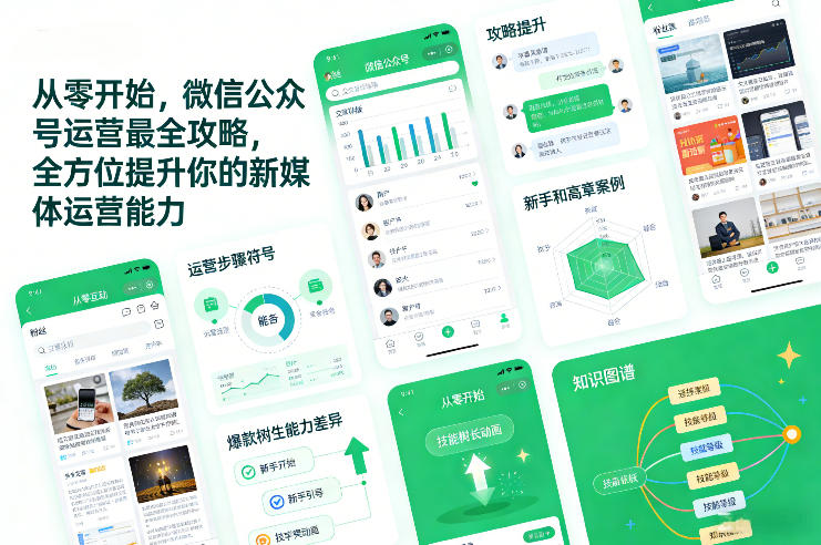从零开始，微信公众号运营最全攻略，全方位提升你的新媒体运营能力-千寻创业网
