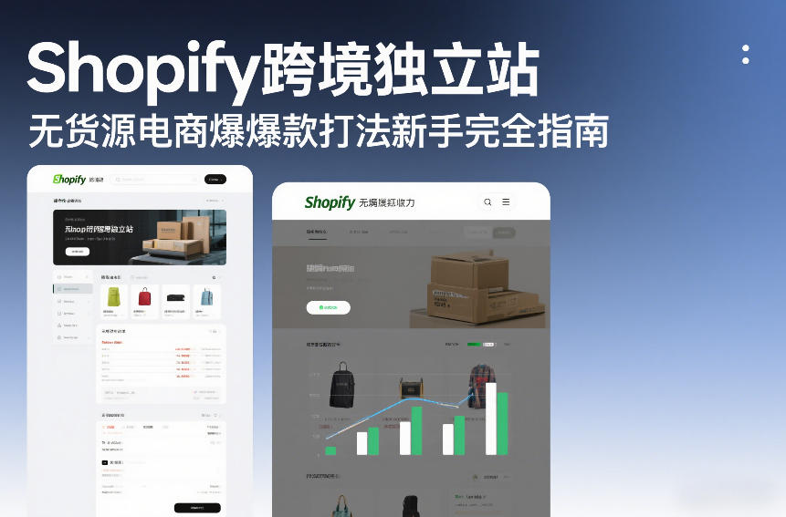 Shopify跨境独立站无货源电商爆款打法新手完全指南-千寻创业网