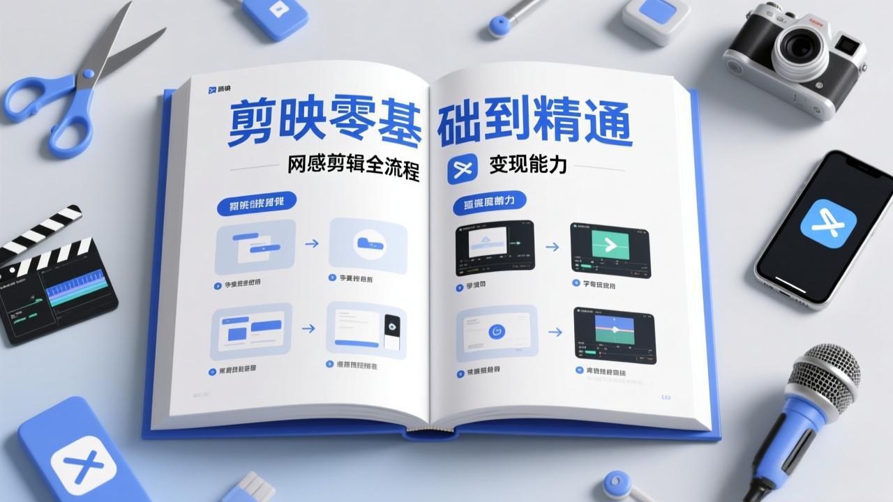 （17473期）剪映零基础也能快速上手，从入门到精通掌握网感剪辑全流程，掌握能直接变现的剪辑能力-千寻创业网