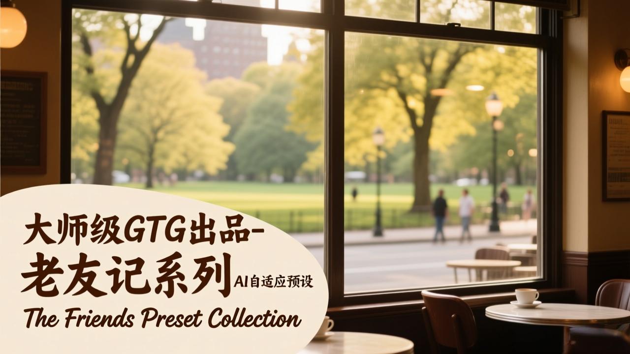 （17403期）大师级GTG出品-老友记系列AI自适应预设The Friends Preset Collection-千寻创业网