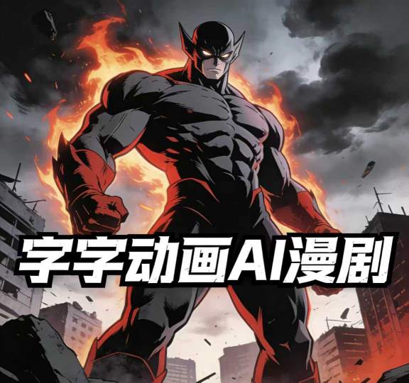 字字动画AI漫剧2026年第1期系统课程，小白看完就能学会实操的漫剧课，单人月收1-3W-千寻创业网