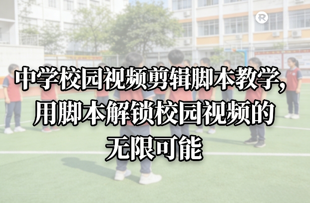 中学校园视频剪辑脚本教学，用脚本解锁校园视频的无限可能-千寻创业网