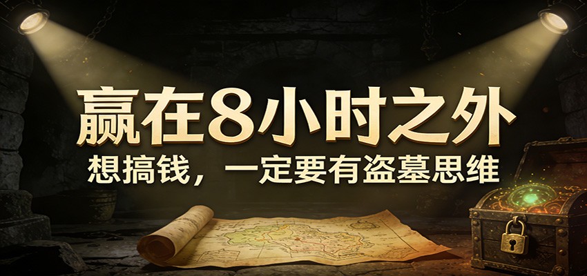 公众号付费文章《赢在8小时之外，想搞钱，一定要有盗墓思维》-千寻创业网