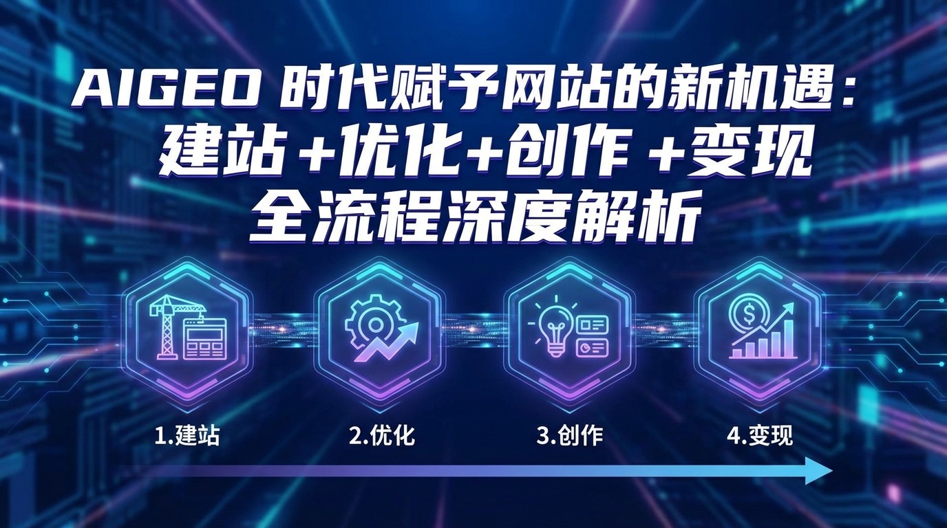 AIGEO+时代赋予网站的新机遇：建站+优化+创作+变现+全流程深度解析-千寻创业网