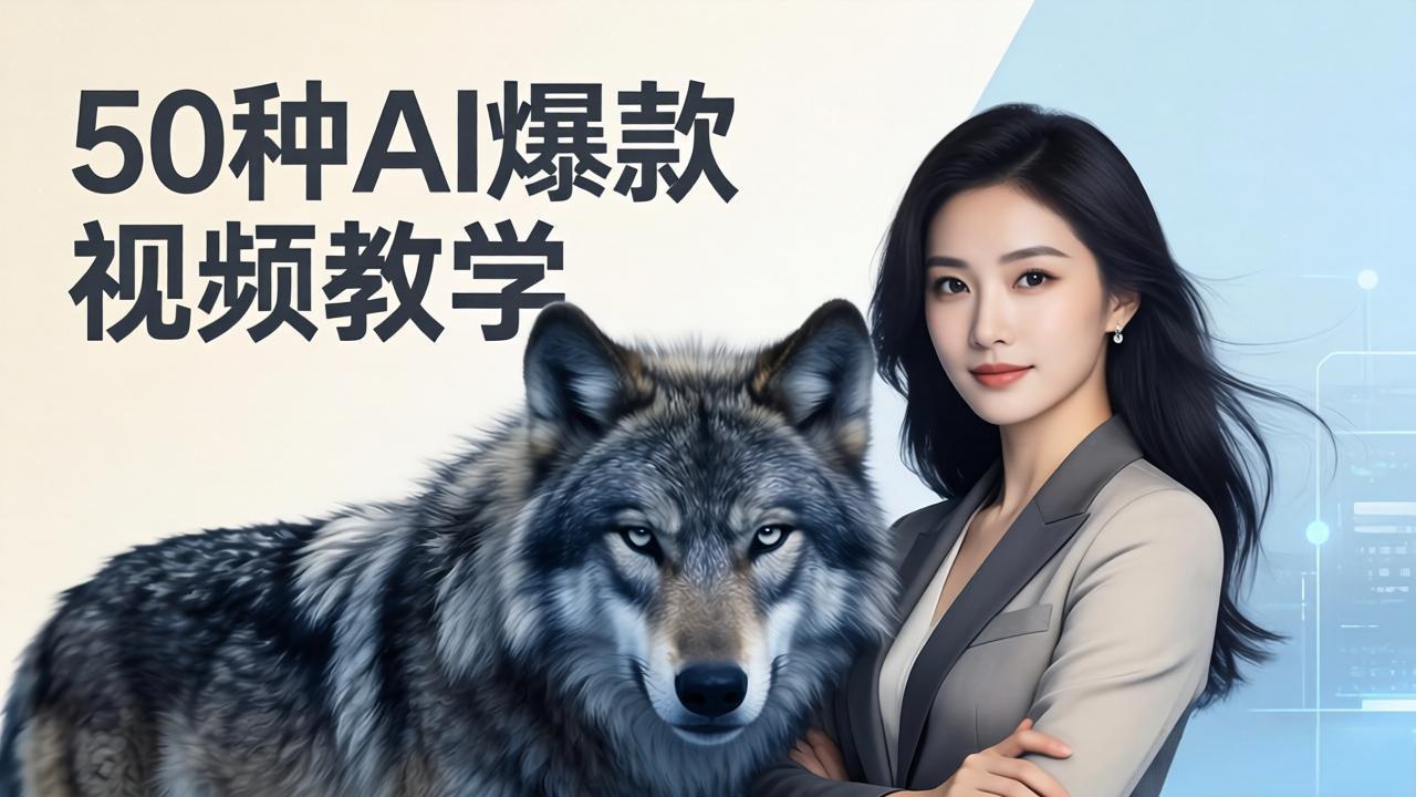（17815期）50种AI爆款视频教学：影视级古诗词+治愈萌宠+山海经蛟龙，高阶宝典商业落地-千寻创业网
