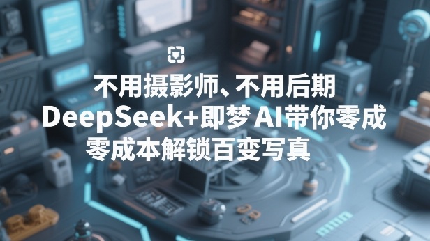 不用摄影师、不用后期，DeepSeek+即梦AI带你零成本解锁百变写真！-千寻创业网