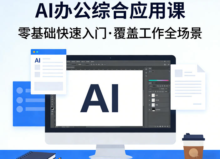 AI办公综合应用课，零基础快速入门，覆盖了工作中各种应用场景-千寻创业网