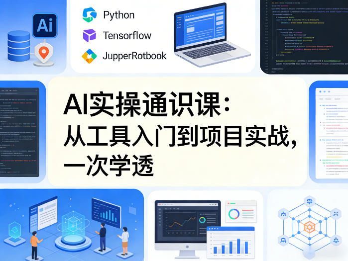 AI实操通识课，从工具入门到项目实战，一次学透-千寻创业网