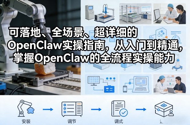 可落地、全场景、超详细的OpenClaw实操指南，从入门到精通，掌握OpenClaw的全流程实操能力-千寻创业网