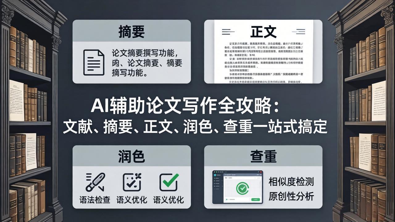 （17970期）AI辅助论文写作全攻略：文献、摘要、正文、润色、查重一站式搞定-千寻创业网