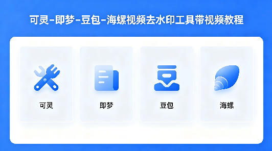 可灵–即梦–豆包–海螺视频去水印工具带视频教程-千寻创业网