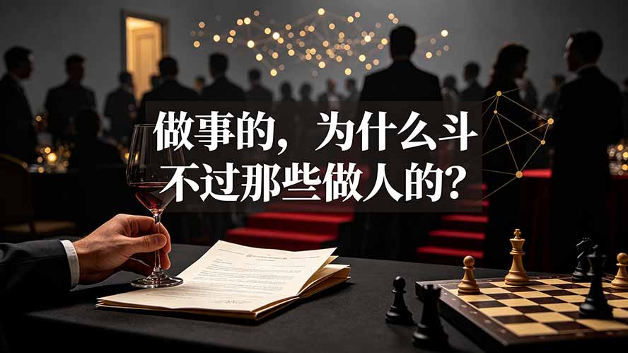 (19414期)付费文章:做事的,为什么斗不过那些做人的?-千寻创业网