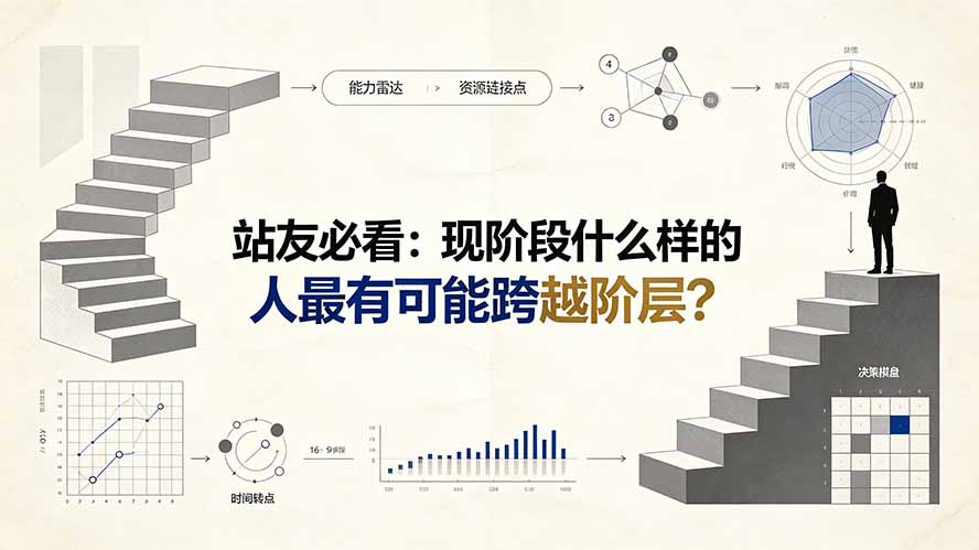 （19475期）付费文章：站友必看：现阶段什么样的人最有可能跨越阶层?-千寻创业网