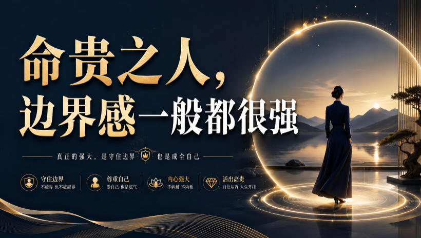 付费文章：命贵之人，边界感一般都很强-千寻创业网