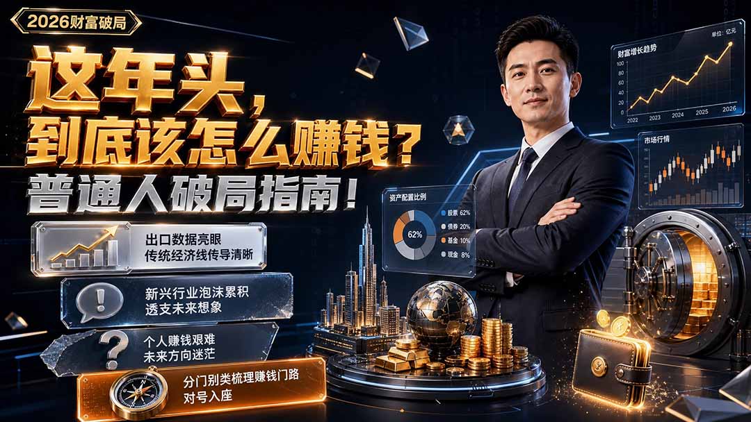 （19660期）付费文章：这年头，到底该怎么赚钱？普通人破局指南！-千寻创业网