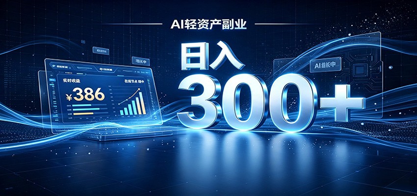 2026 AI轻资产风口,Token中转站小白可入局,日入300+-千寻创业网