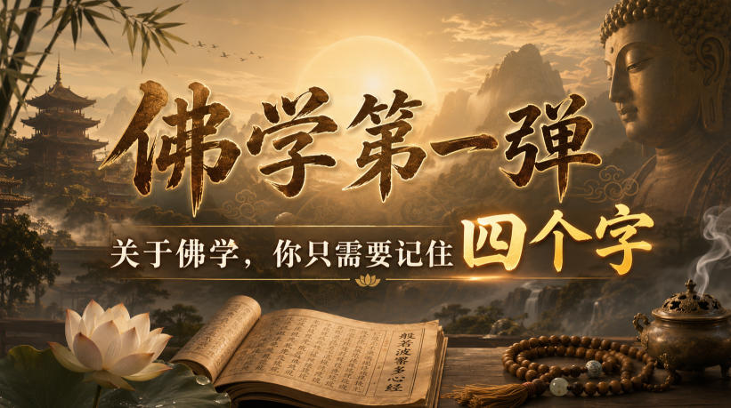 付费文章：佛学第一弹，关于佛学，你只需要记住四个字-千寻创业网